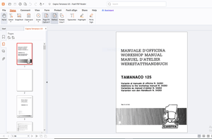 Cagiva Tamanaco 125 Workshop Manual - PDF DOWNLOAD