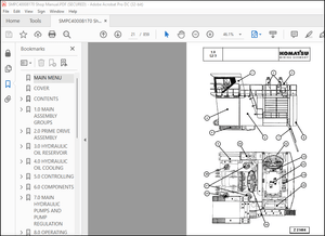 Komatsu PC4000-6 Hydraulic Mining Shovel Shop Manual SMPC40008170 – PDF DOWNLOAD