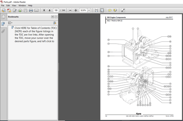Terex Genie S-60 S-65 S-60X S-60XC S-60-HC S-60 TraX S-65 TraX Part Manual - PDF DOWNLOAD 
