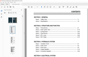 Hyundai Robex 130S Smart Excavator (India) Service Manual 2023 - PDF