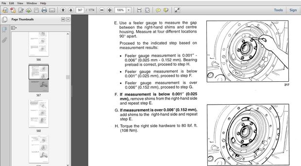 New Holland Tractor G170, G190, G210, G 240 HD Service Manual 