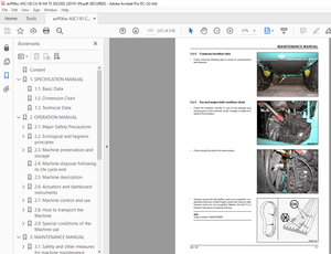 Ammann ASC 130 Single Drum Roller Operating Manual 3022302 PDF