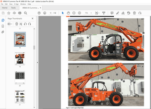 XTREME Telehandler XR843-B Cummins Tier 4F Operation &amp; Safety Manual PDF