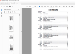 Hyundai Forklift 25/30/35DE-7 Service Manual 2023 – PDF DOWNLOAD