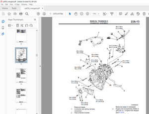 Mitsubishi 2015 Mirage Body Service Manual (Vol 1 &amp; 2) – PDF DOWNLOAD
