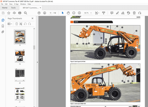 XTREME Telehandler XR1547 Cummins Tier 4F Operation &amp; Safety Manual PDF