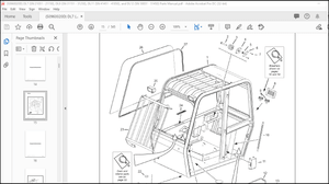 Gehl DL Series Dynalift DL7 DL9 DL11 DL12 Telescopic Handlers Parts Manual 50960020 – PDF DOWNLOAD