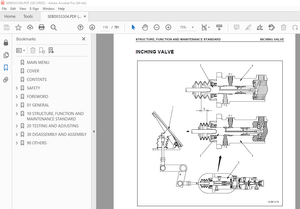 Komatsu WA200-5 WA200L-5 WA200PT-5 WA200PTL-5 Wheel Loader Shop Manual SEBM033304 - PDF DOWNLOAD 