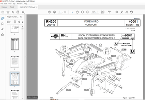 Cat 6050 FS Hydraulic Shovel Spare Parts Manual  BI015757 – PDF DOWNLOAD