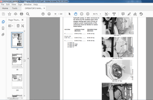 JOHN DEERE 6105 6125 OEM DIESEL ENGINE OPERATOR MANUAL – PDF DOWNLOAD