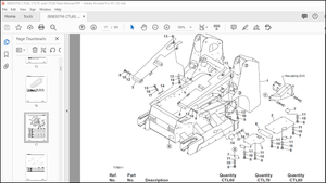 Gehl CTL60 CTL70 CTL80 Compact Track Loader Parts Manual 908307 – PDF DOWNLOAD