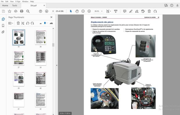 Nilfisk Advance SW8000 Manuel D’entretien – PDF DOWNLOAD