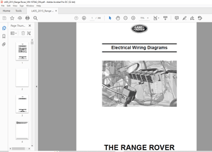 2014 Land Rover L405 RANGE ROVER (LHD) Electrical Wiring Diagrams Manual – PDF DOWNLOAD