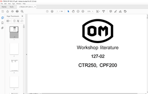 STILL STED Forklift CTR250, CPF200 Workshop Manual 127-02 – PDF DOWNLOAD