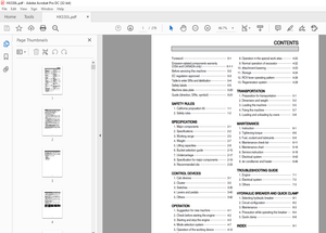 Hyundai HX330S L Crawler Excavator Operator’s Manual 2023 – PDF DOWNLOAD