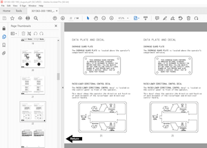 BT Prime-Mover RR-45Z Electric Reach Truck Operator&#x27;s Manual - PDF DOWNLOAD