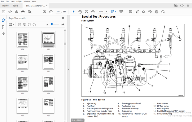 Navistar MaxxForce 11 &amp; 13 Engine Diagnostic Manual-2014 – PDF DOWNLOAD