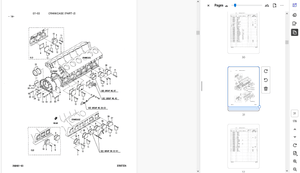 Mitsubishi S12A2-Y1TAA1 Diesel Engine Parts Manual PN H98260H0130 - PDF DOWNLOAD