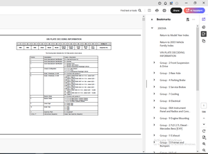 Sprinter 2003 VA Parts Manual - PDF DOWNLOAD