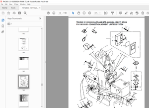 Tadano Crane TM-Z600 31102000002A FRAME/STD,3 SECT. BOOM Parts Manual - PDF DOWNLOAD