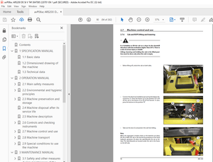 Ammann ARS 200 Single Drum Roller Operating Manual 3047085 PDF