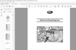 Land Rover L319 DISCOVERY 4 – LR4 (LHD) Electrical Wiring Diagrams Manual – PDF DOWNLOAD