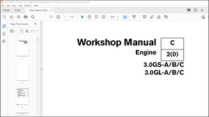 Volvo Penta 3.0GS-A/B/C 3.0GL-A/B/C Engine Workshop Manual 7743358 – PDF DOWNLOAD