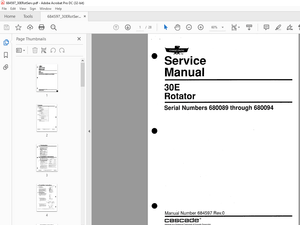 Cascade 30E Rotator Service Manual 684597 - PDF DOWNLOAD