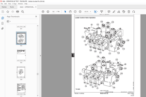 John Deere 844J Loader Operation and Test Technical Manual TM2306 -  PDF DOWNLOAD
