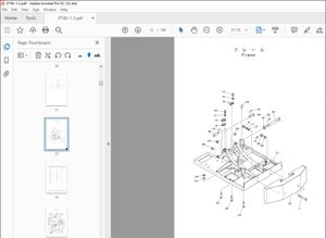 Hitachi Hydraulic Excavator UH06-5 Parts List Manual(P740-1-2) – PDF DOWNLOAD