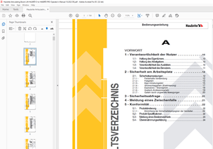 Haulotte Forklift HA26 RTJ O – HA26 RTJ O SW Bedienungsanleitung – PDF DOWNLOAD