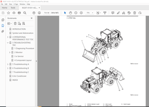 KCM 62Z7 / 67Z7 / 67TM7 Wheel Loader Shop Manual 93207-0103 (Section 4 &amp; 5 Only)- PDF DOWNLOAD