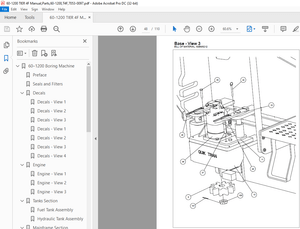 Ditch Witch 48”, 60”, 72” Tier 4 &amp; 60” Stage V Boring Machine Operation &amp; Safety Instruction Manual 