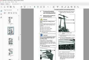 Fella EU Juras TS 400 DN TS 426 DN TS 456 DN Rotary Rake Operator’s Manual – PDF DOWNLOAD