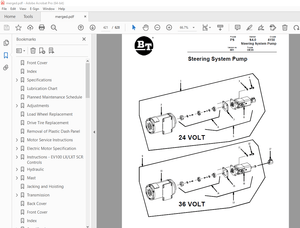 BT Prime-Mover OE-35 Electric Order Selector Repair Manual - PDF DOWNLOAD