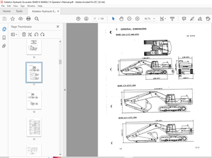 Kobelco SK400 III SK400LC III Excavator Operator’s Manual – PDF DOWNLOAD