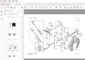 Terex TS24D Overhung Scraper (Detroit Diesel Series 60 Engine/Allison M5600AR ) Parts Manual PDF