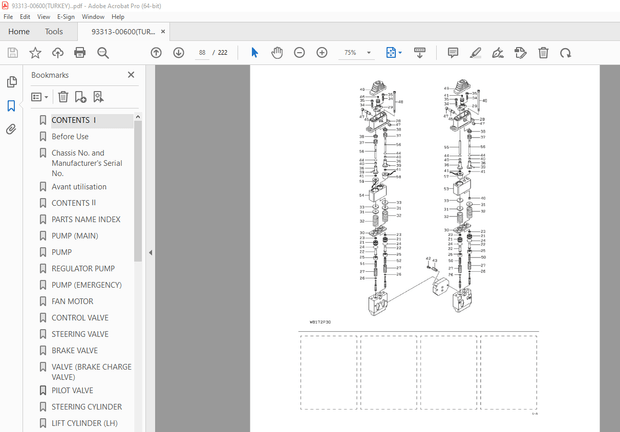 Kawasaki 90Z6 (EQUIPMENT) Wheel Loader Parts Manual – PDF DOWNLOAD