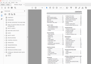 Hyundai RB160LC-9S Crawler Excavator Operator’s Manual 2023 – PDF DOWNLOAD