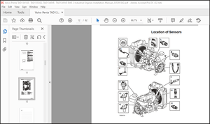 Volvo Penta TAD1341GE- TAD1353GE TAD1340VE-TAD1345VE EMS 2 Industrial Engine Installation Manual PDF