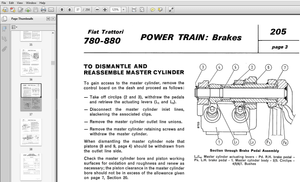 New Holland Fiat trattori 780, 780DT, 880, 880-5, 880DT, 880DT-5, 980, 980DT Service Repair Manual (