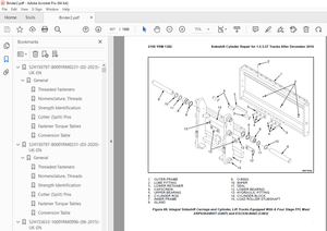 Yale Forklift C883 (ESC030AD, ESC035AD, ESC040AD) Service Manual PDF
