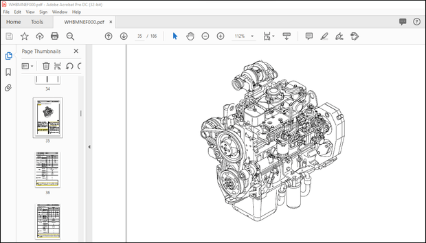 Komatsu 4D104E S4D104E Motori Series Msanuale D’Officina WHBMNEF000 – PDF DOWNLOAD (Spanish)