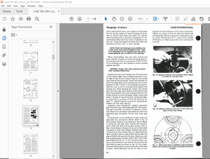 Case/International 385 485 585 685 885 Shop Manual - PDF DOWNLOAD