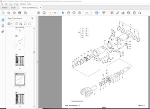 KCM (CUMMINS QSB6.7) 70Z6 (Equipment) Wheel Loader Parts Manual – PDF DOWNLOAD