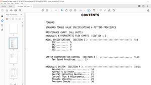 Mustang Skid Steer Loader 332 342 442 552 Service Manual (087-00184) – PDF DOWNLOAD