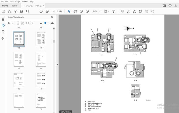 KOMATSU AVANCE LOADER WA600-3 SERVICE REPAIR WORKSHOP MANUAL SEBM013213 - PDF DOWNLOAD