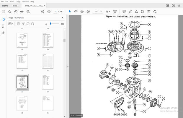 Drexel SLT HLT Series Base IPB Tri-lateral Turret Fork Lift Truck Parts Manual 1415206 - PDF DOWNLOA