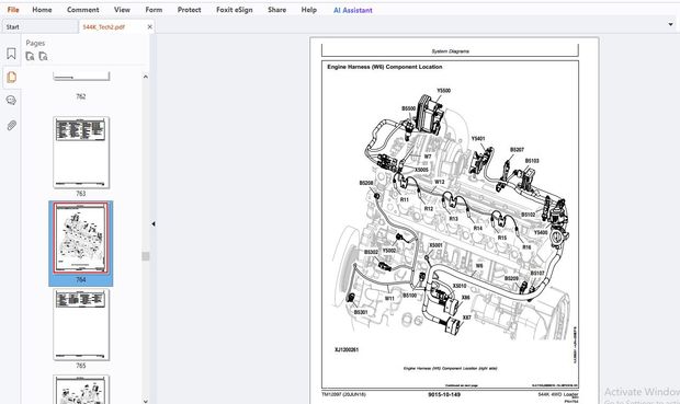 John Deere 544K 4WD Loader Operation &amp; Test Technical Manual TM12097 – PDF DOWNLOAD