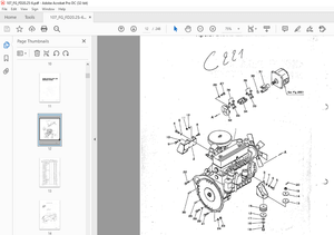 Komatsu Forklift FG,FD 20-6 FORK Lift Truck Parts Manual - PDF DOWNLOAD